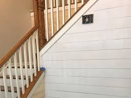 Great for use on accent walls, ceilings, and as a wainscoting application. How To Create An Accent Wall With Shiplap Homeserve