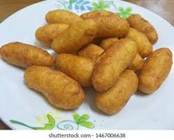 Should not be eaten with caution easily spilled sugar core / squirt. Kueh Cek Mek Molek Known Cek Stock Photo Edit Now 1467006638