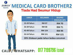 Medical insurance/takaful covers these costs and offers many other important benefits. Kenapa Anda Harus Pilih Takaful Dan Medical Card Dari Zurich Takaful Wanzawawi Dot Net