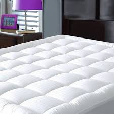 Top 10 Best Pillow Top Mattress Pads In 2020 Reviews Best10az Pillow Top Mattress Pad Pillow Top Mattress Mattress Pad