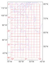 3 cecom grid defined by a rotated spherical coordinate