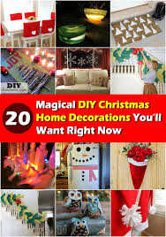 Christmas house decorations inside diy. 20 Magical Diy Christmas Home Decorations You Ll Want Right Now Diy Crafts