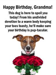 Happy Birthday Greeting Card For Grandmother Loving Dog Happy Birthday Card For Grandmother Birthday Greeting Cards By Davia Grandma Birthday Card Happy Birthday Cards Birthday Cards