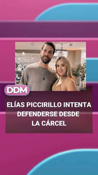 🔴 ELÍAS PICCIRILLO INTENTA DEFENDERSE DESDE LA CÁRCEL, 💬 "Es la primera  vez que se hace esta recreación", 💬 "Es imposible que haya caminado con  drogas y armas", Cc #DDM @ddm_ok