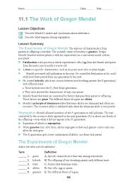 Mendel did not study pollen shape and flower colour inheritance together, as if he would have used these traits in dihybrid cross answer: Chapter 11 Review Packet Doc Meiosis Dominance Genetics