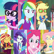 The Mane 7 My Little Pony Comic Mlp Equestria Girls My Little Pony Characters