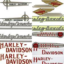 Originele Harley Davidson Tank Decal Stickers Tekoop Aangeboden In De Groep Van Motortreffer Zie W Harley Davidson Stickers Harley Davidson Harley Davison