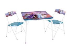 Tired of word changing the dimensions of table cells to accommodate what you place in those cells? Frozen 2 Table Chair Set Folding Table 2 Folding Padded Chairs Amazon Sg Home
