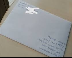 For example, a standard business envelope measures 4 1/8¨ x 9 1/8¨. Ellen Pompeo On Twitter Yes Thank You