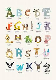 Animal Alphabets On Behance Animal Alphabet Letters Animal Alphabet Alphabet Preschool