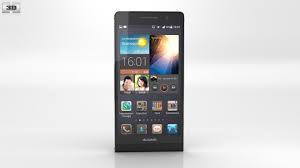 360 view of Huawei Ascend P6 S Black 3D ...