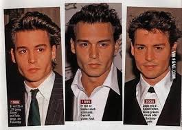 He was born john christopher depp ii in owensboro, kentucky, on june 9, 1963, to betty sue (wells), who worked as a waitress, and john christopher depp, a civil engineer. Johnny Depp Doesn T Age 9gag