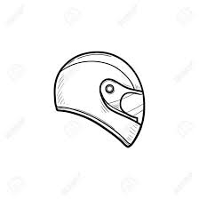 Bike Helmet Clipart Black And White Epingle Sur Drawing Cartoon