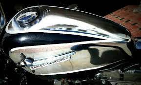 Chrome Peanut Tank Sportster Custom Paint Motorcycle Custom Tanks Motorcycle Tank