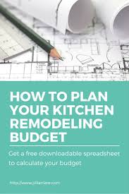 Kitchen remodel costs worksheetfun fractions. How To Determine Your Kitchen Remodeling Budget Jillian Lare Des Moines Iowa Interior Designer