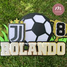 Shop cake decorations to unleash your creative side. Cake Topper Juventus Monitta Paper Art Craft Facebook