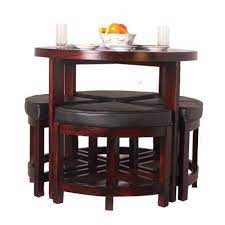 A cool compact retro dining set. Eleganzze Compact Dining Table Set Rs 19000 Set Shreeji Furnitures Id 11376882973