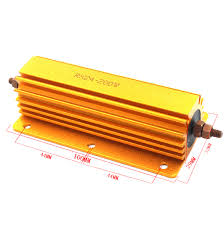 You could just shave/trim the stock resistor and keep checking to see if your hyper blink goes away. 50w 6 Ohm Rx24 Load Resistor Fix Led Bulb Fast Hyper Flash Turn Signal Blink Buy 50w Rx24 Load Resistor Resistors In Silver Color Product On Alibaba Com