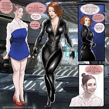 Black Widow Lesbian Bondage | BDSM Fetish