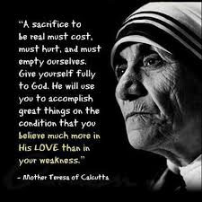 Withholding Nothing Mother Teresa Mother Teresa Quotes Mother Theresa Quotes