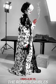 Emma stone is doggone villainous in a new cruella movie poster. Maleficent Mash Up Disney Villains As The Expendables Halloweencostumes Com Blog Disney Villain Costumes Villain Costumes Cruella Costume