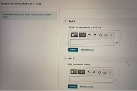 One mil is equal to 25.4 µm (microns). Question For Group Work 1 151 Copy The Average Chegg Com