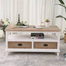 How to assemble lift top strong and lightweight panel construction for durability; Celipu Farmhouse White Square Coffee Table With Storage Overstock 32580373