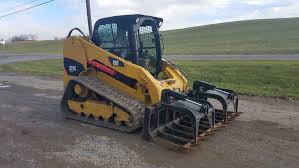 A wide variety of cat skid loader options are available to you 2011 Caterpillar 279c Compact Track Skid Steer Loader Grapple Bucket Cat 2 Speed Skid Steer Loader Caterpillar Used Construction Equipment