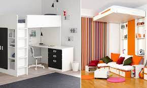 Entre lit mezzanine avec bureau ou lit superposé (avec deux couchages), il faut faire un choix. Lit Mezzanine Avec Rangement 12 Modeles Pratiques Et Design