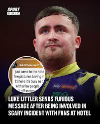 Littler isn't standing for it. Minutes after it happened, he had to issue a  statement.