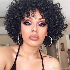 Lace Frontal Wigs For Women Black Hair Salons Near Me Top Hair Wigs Cu Curly Hair Styles Curly Human Hair Wig Black Hair Salons