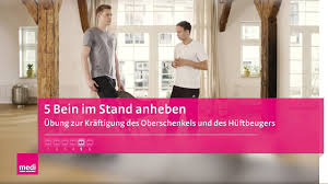 Bein Heben Kraftigung Des Oberschenkels Und Huftbeugers Ubungen Bei Kreuzband Verletzungen Youtube