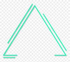 Find Hd Green Lines Triangle Neon Glow Freetoedit Triangulo Figuras Geometrica Png Transparent Png To Search And Geometric Triangle Neon Png Triangle