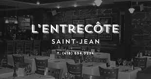 L Entrecote Saint Jean Offers The Best Steak And Fries In Old Quebec Try Our Fine Steaks With Special Mustard Sauce From A Sec Quebec Old Quebec Profiteroles