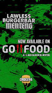 Nikmati lezatnya bir dan burger di lawless burgerbar. On Twitter Lawless Burgerbar Menteng Sekarang Sudah Bisa Layanan Gofood Enjoy