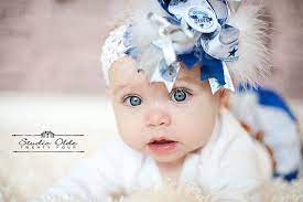 Dallas Cowboys Ott Hairbow Headband Baby Or Girl Bottle Cap Etsy Baby Cowboy Baby Headbands Newborn Girl