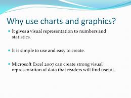 Andrew Barnes February Why Use Charts And Graphics It Gives
