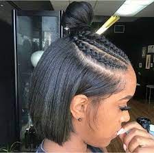 Just like the previous photo, this black wavy short haircut has an added sense of class with a golden pin to wrap the backward looking for short hairstyles for women with straight hair? 100 Gorgeous Short Hairstyles For Black Women Architecture Design Competitions Aggregator
