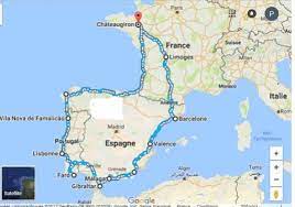 550 miles two weeks fly to porto (1), hire a car, then head south. Road Trip 2017 Espagne Portugal