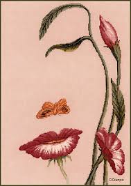 Free patterns / free patterns / free cross stitch patterns. Stitching Studio Mouth Of The Flower Cross Stitch Chart 123stitch