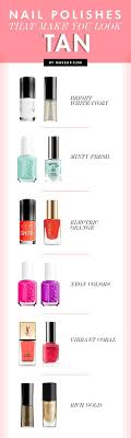 Nail Polishes That Make You Look Tan Makeup Com Nails Design With Rhinestones Nail Polish Colors Nail Polish