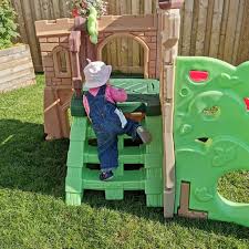 Little tikes kids toddler slide activity play climber with musical dashboard indoor outdoor. Little Tikes Rock Climber Slide Toys R Us Canada