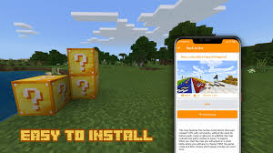 The spiral lucky block mod adds two types of lucky block to minecraft. Mods Lucky Block For Mcpe For Android Apk Download