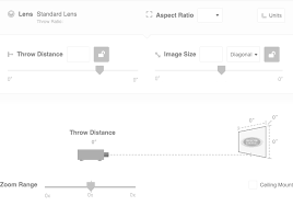 Get professional tv, projector, workstation, whiteboard and speaker mounts as well as storage, power and accessory devices for your av challenges. Projection Calculator Pro Projector To Screen Distance