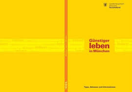 Verzeichnis der dienstleistungen in der nähe von aidenbachstraße. Gunstiger Leben In Munchen Stand 2013 06