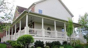 You're ready to dive in and make your porch a beautiful part of your home, so we've got some wrap around porch ideas for you. Wrap Around Front Porch Addition In Ijamsville Talon Construction