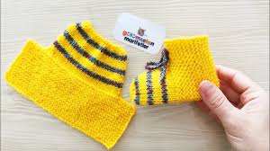Como Tejer Hermoso Botin De Bebe A Dos Agujas Paso A Paso Cursos Gratis Sandalias Para Bebe De Ganchillo Pantuflas De Ganchillo Zapatillas De Ganchillo