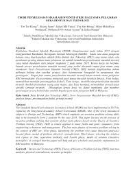 Aborsi dilakukan karena anak yang dikandung hasil dari hubungan gelap. Pdf Teori Penyelesaian Masalah Inventif Triz Bagi Mata Pelajaran Reka Bentuk Dan Teknologi