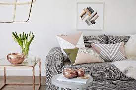 Home Decor Explosive Mix Copper Floor Lamps And Pink Details Gold Home Decor Home Decor Room Decor