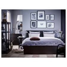 Malm Cadre Lit Haut 4rgt Brun Noir Lonset 160x200 Cm Ikea Malm Bed Frame High Bed Frame Ikea Malm Bed